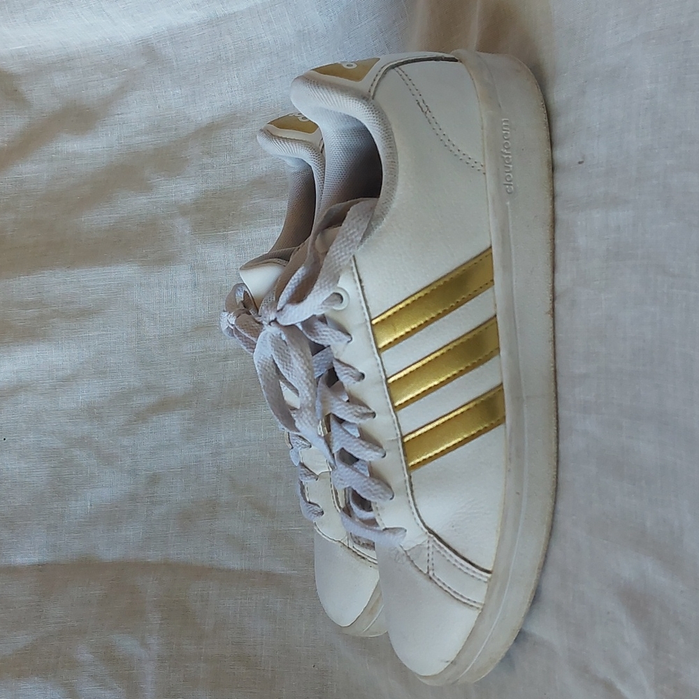 ADIDAS Baseline K White / gold, W 6.5